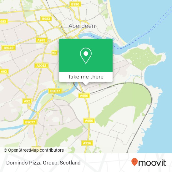 Domino's Pizza Group map