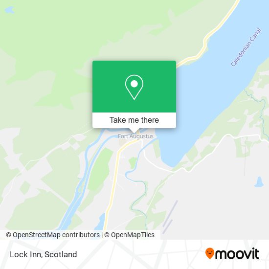 Lock Inn map