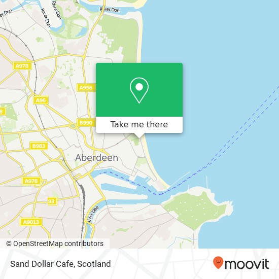 Sand Dollar Cafe map