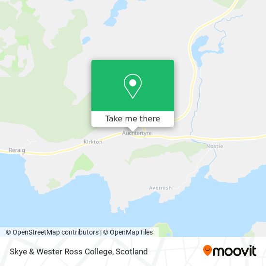 Skye & Wester Ross College map