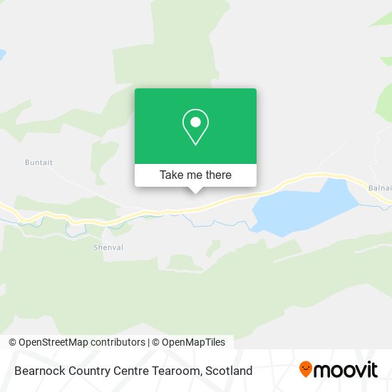 Bearnock Country Centre Tearoom map