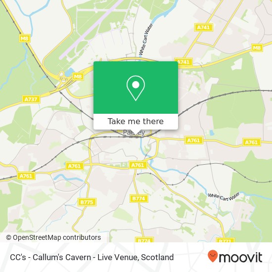 CC's - Callum's Cavern - Live Venue map