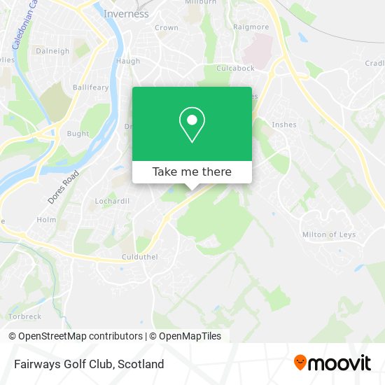 Fairways Golf Club map