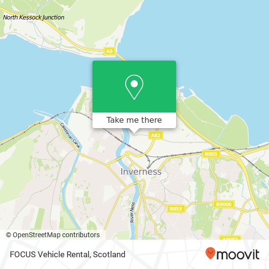 FOCUS Vehicle Rental map