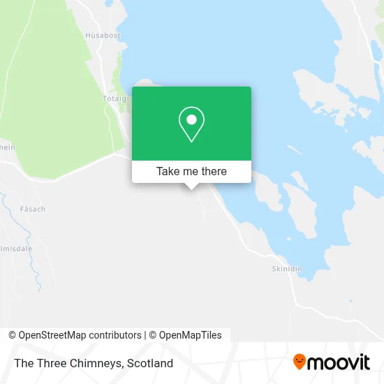 The Three Chimneys map