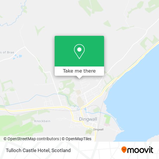 Tulloch Castle Hotel map