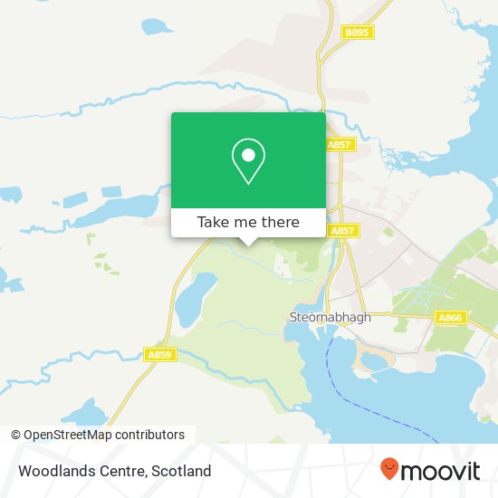 Woodlands Centre map