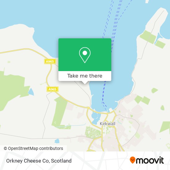 Orkney Cheese Co map