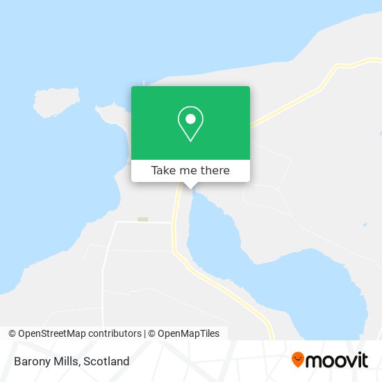 Barony Mills map