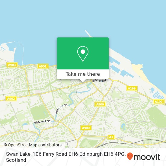 Swan Lake, 106 Ferry Road EH6 Edinburgh EH6 4PG map