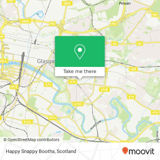 Happy Snappy Booths, 47 Broad Street Parkhead Glasgow G40 2 map