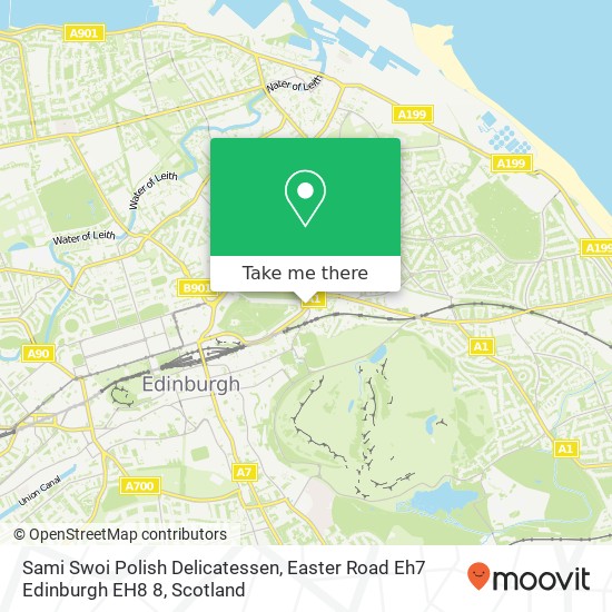 Sami Swoi Polish Delicatessen, Easter Road Eh7 Edinburgh EH8 8 map