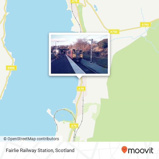 Fairlie Railway Station map