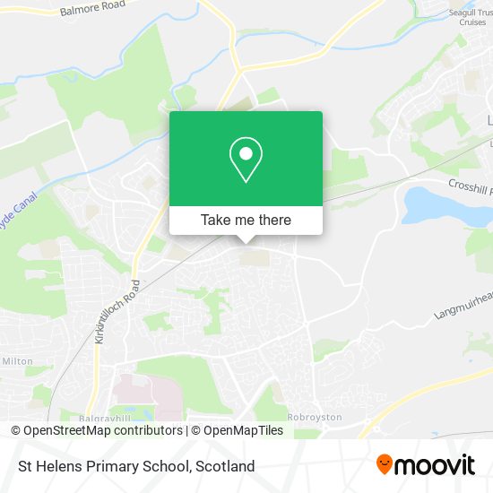 St Helens Primary School map