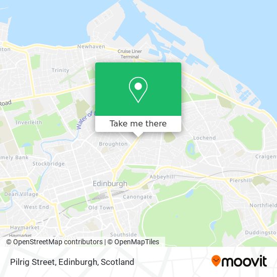 Pilrig Street, Edinburgh map