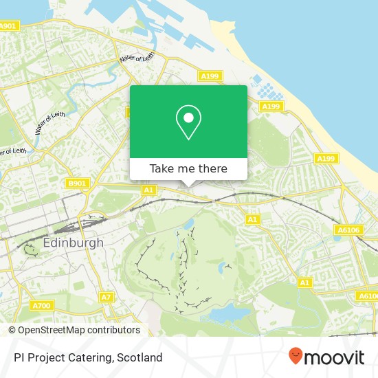 PI Project Catering map