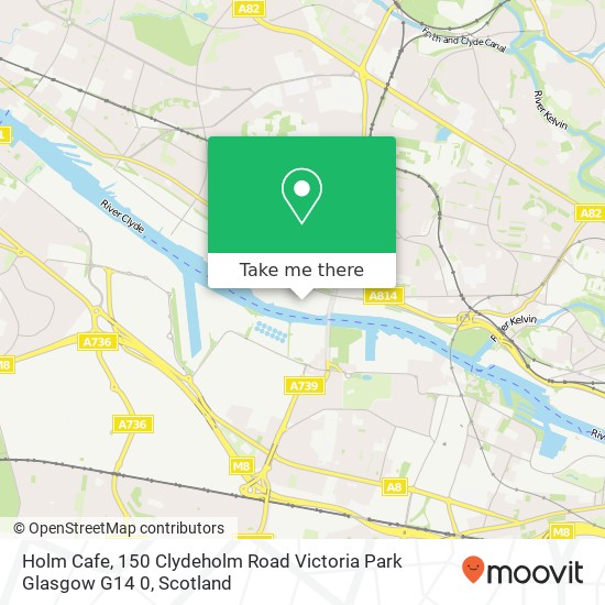 Holm Cafe, 150 Clydeholm Road Victoria Park Glasgow G14 0 map