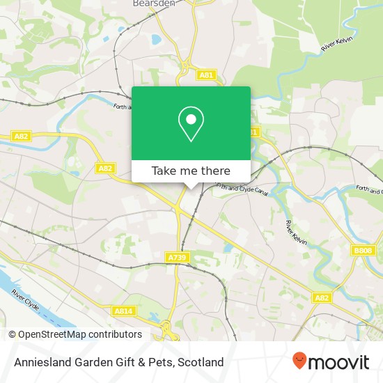 Anniesland Garden Gift & Pets, 950 Crow Road Anniesland Glasgow G13 1 map