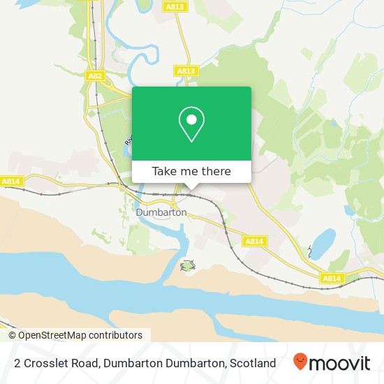 2 Crosslet Road, Dumbarton Dumbarton map