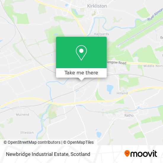 Newbridge Industrial Estate map
