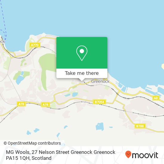 MG Wools, 27 Nelson Street Greenock Greenock PA15 1QH map