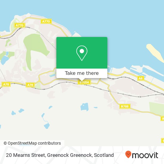 20 Mearns Street, Greenock Greenock map