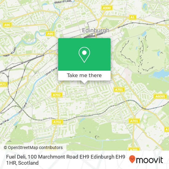 Fuel Deli, 100 Marchmont Road EH9 Edinburgh EH9 1HR map