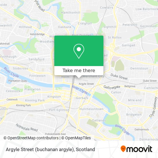 Argyle Street (buchanan argyle) map