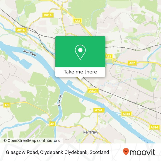 Glasgow Road, Clydebank Clydebank map