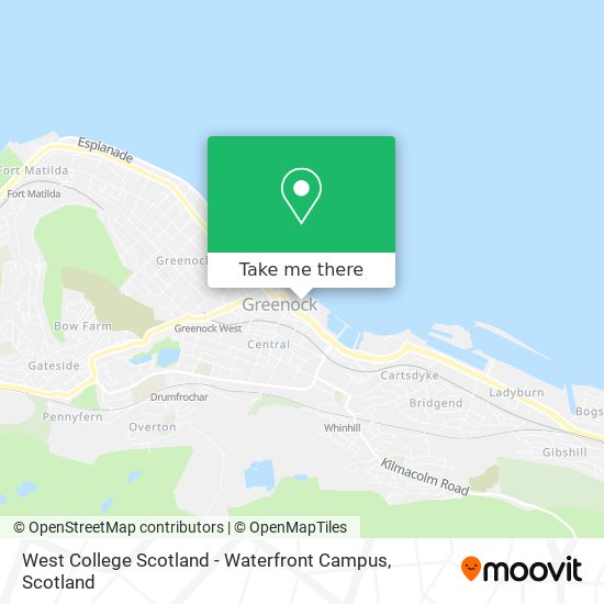 West College Scotland - Waterfront Campus map