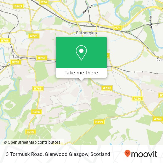 3 Tormusk Road, Glenwood Glasgow map