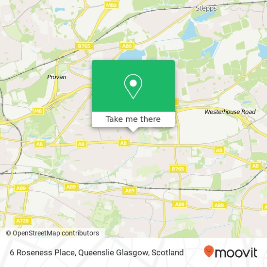 6 Roseness Place, Queenslie Glasgow map