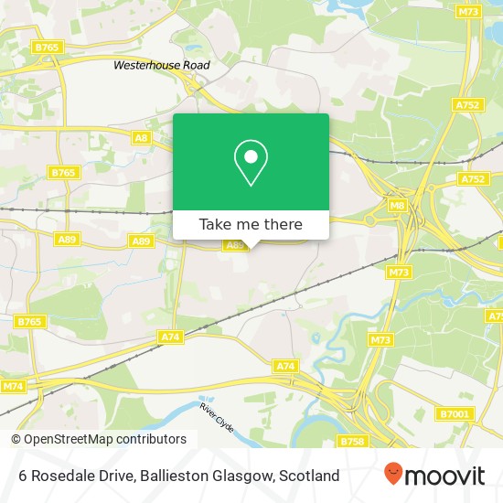 6 Rosedale Drive, Ballieston Glasgow map