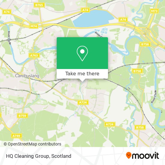 HQ Cleaning Group map