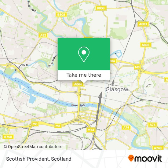 Scottish Provident map