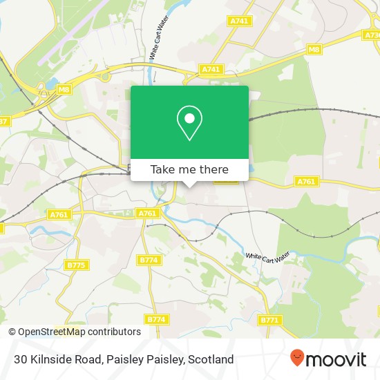 30 Kilnside Road, Paisley Paisley map