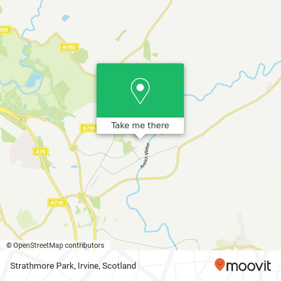 Strathmore Park, Irvine map