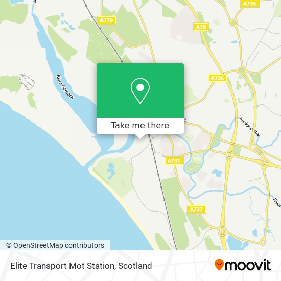 Elite Transport Mot Station map