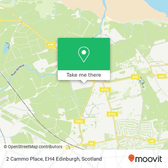 2 Cammo Place, EH4 Edinburgh map