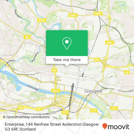 Enterprise, 144 Renfrew Street Anderston Glasgow G3 6RF map