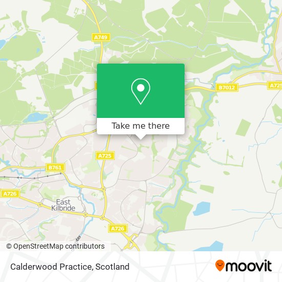 Calderwood Practice map
