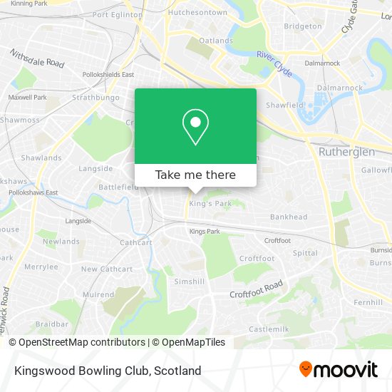 Kingswood Bowling Club map