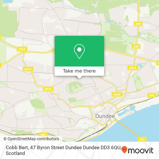 Cobb Bert, 47 Byron Street Dundee Dundee DD3 6QU map