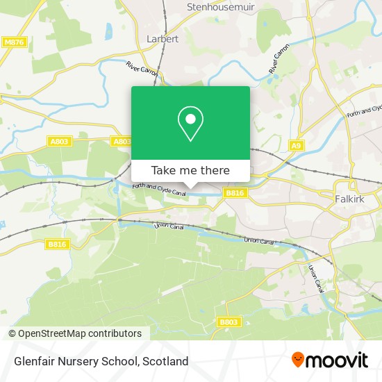 Glenfair Nursery School map