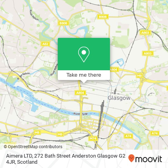 Aimera LTD, 272 Bath Street Anderston Glasgow G2 4JR map