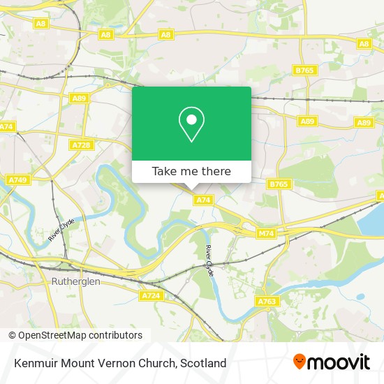 Kenmuir Mount Vernon Church map