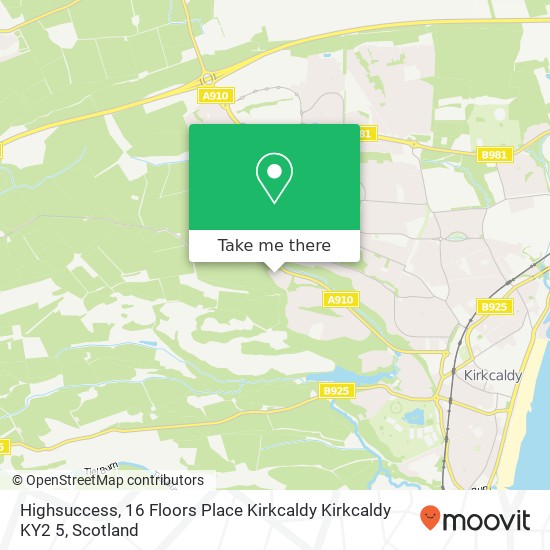 Highsuccess, 16 Floors Place Kirkcaldy Kirkcaldy KY2 5 map
