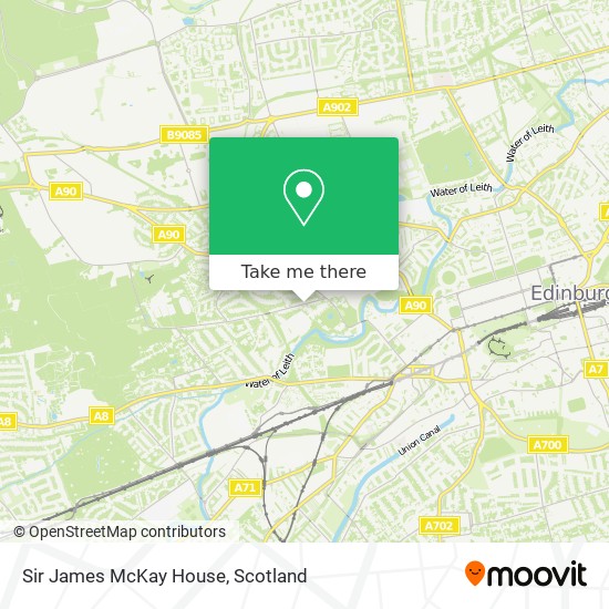 Sir James McKay House map