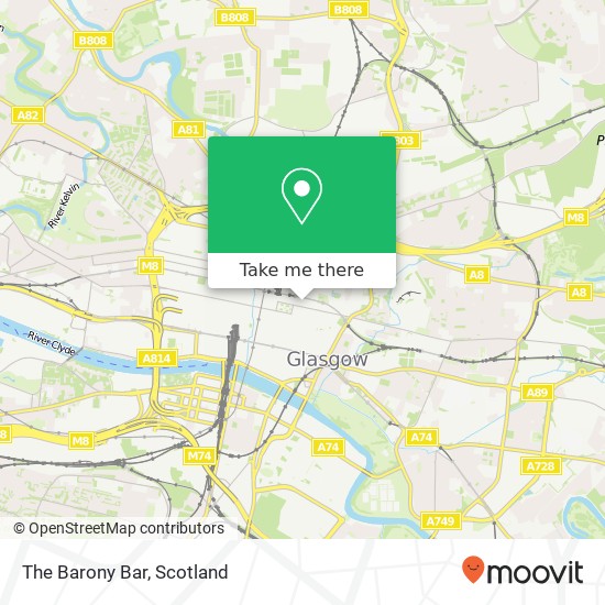 The Barony Bar map