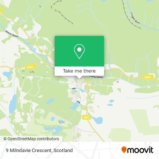 9 Milndavie Crescent map